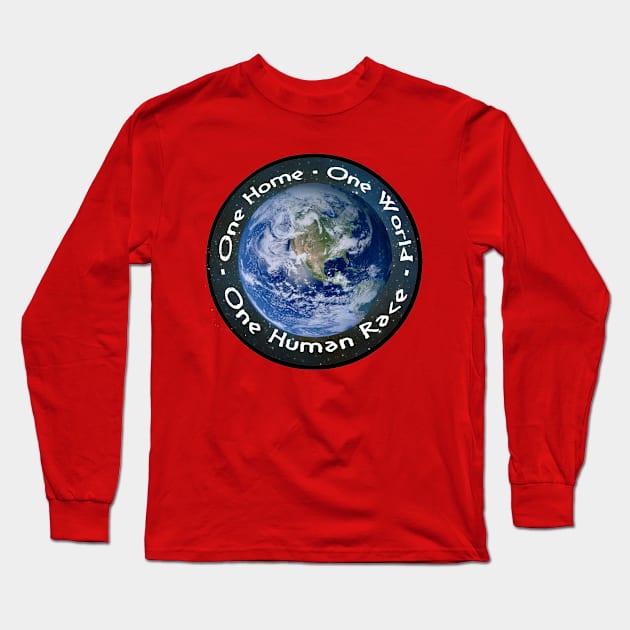 One Planet Long Sleeve T-Shirt by IanCorrigan